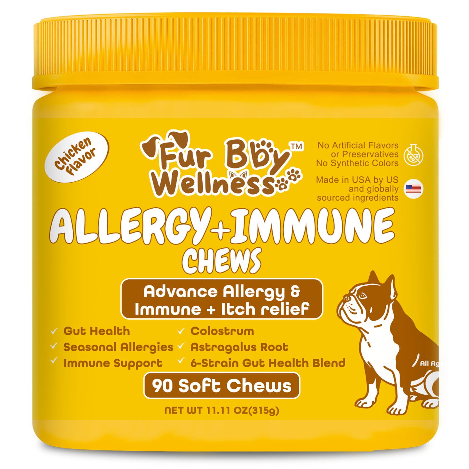 Allergy + Immune Chews for Dogs – Relief & Immune Support