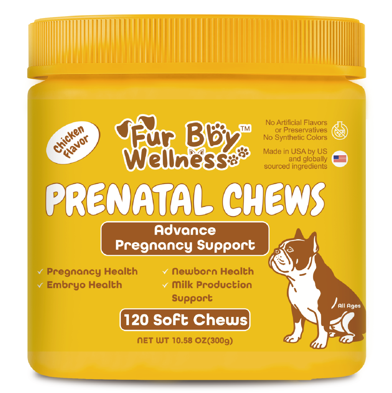 Prenatal Chews for Dogs – Essential Nutritional Support for Pregnancy & Puppies