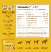 Prenatal Chews for Dogs – Essential Nutritional Support for Pregnancy & Puppies