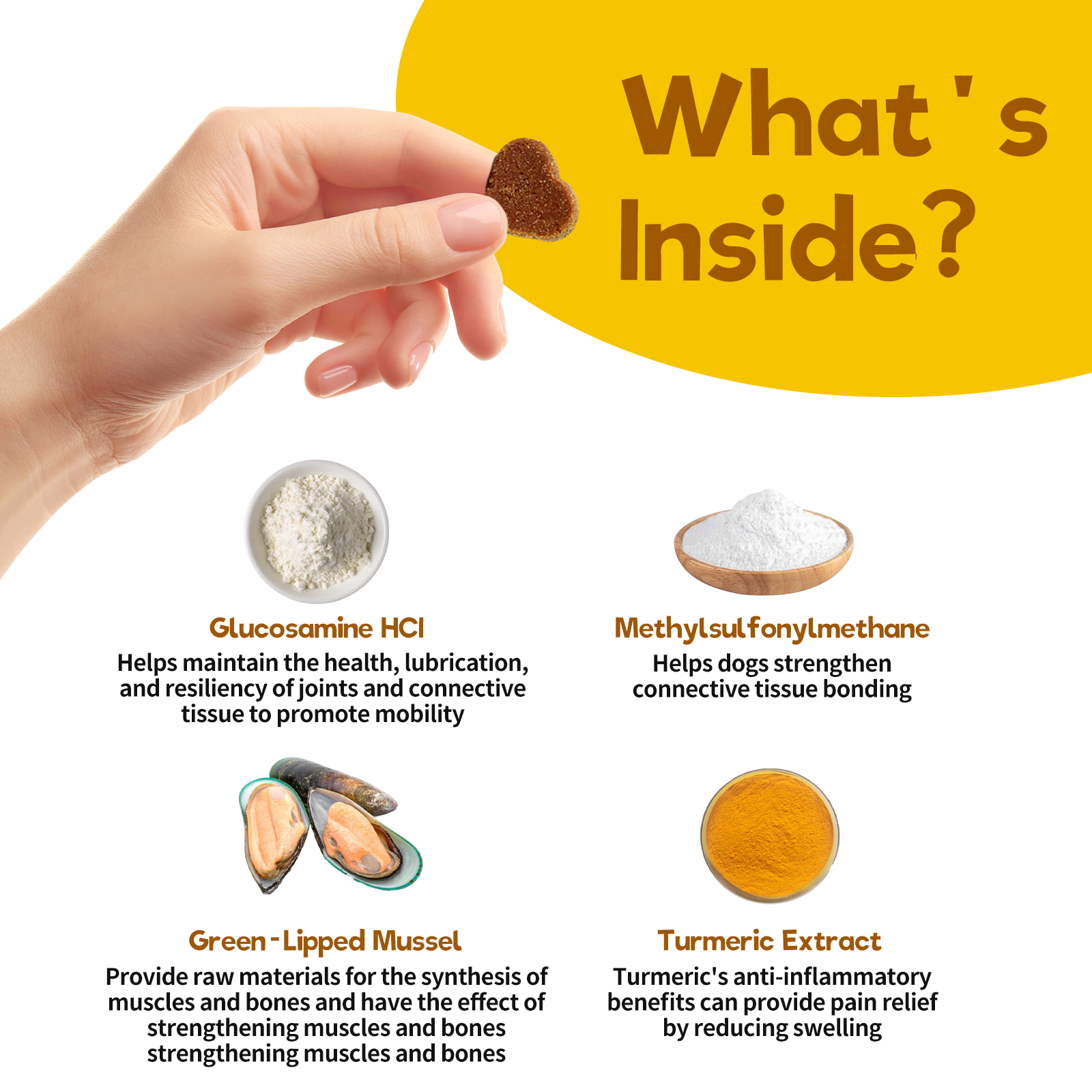 Hip + Joint Chews for Dogs – Advanced Joint Support for Active & Senior Dogs